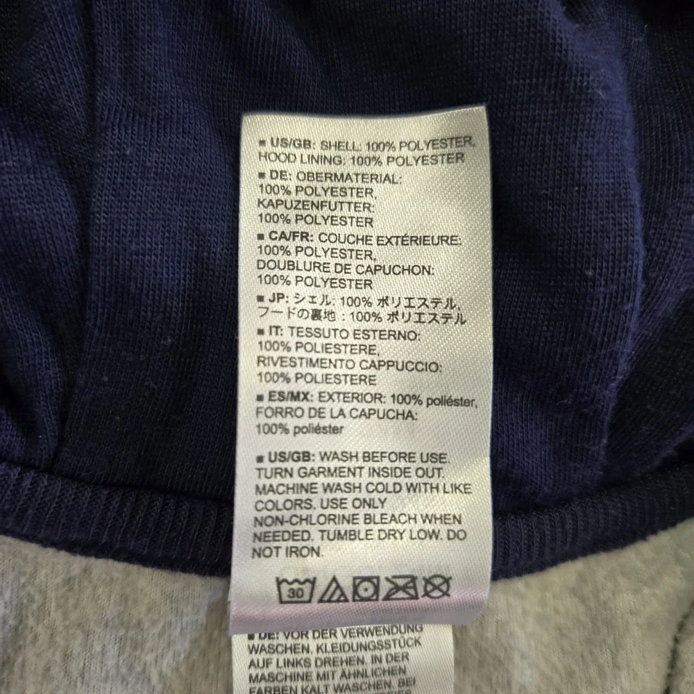 Simple Joys by Carter's Boys 24M Full Zip Hooded Jacket Gray Fleece Cozy Toddler